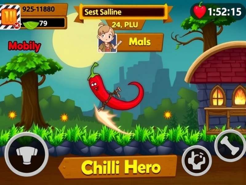 Ultimate Chilli Hero Game Screenshot